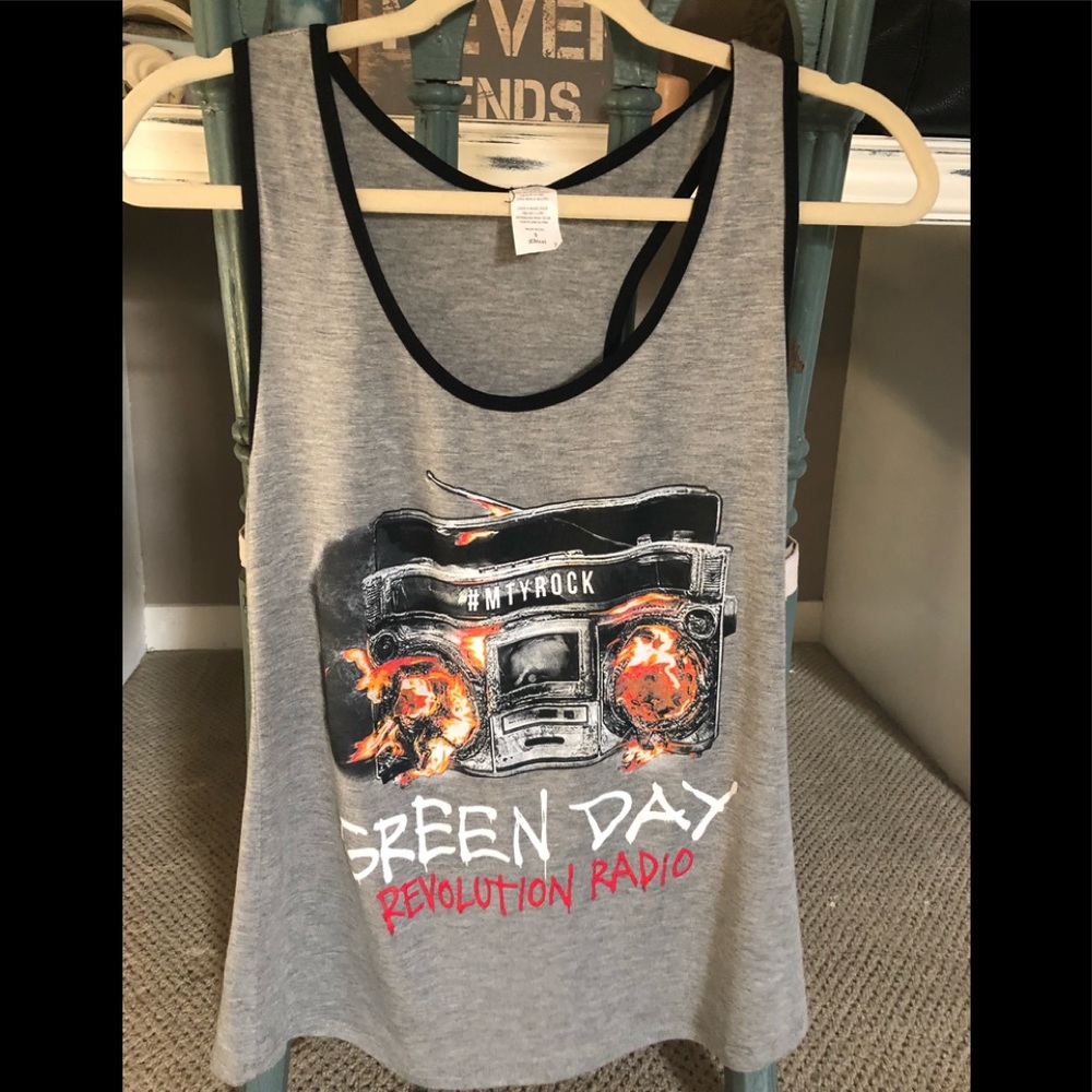 Green Day Revolution Radio Tank